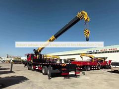 Wytrzymały system hydrauliczny Xcmga używany 10 ton mobilny dźwig ciężarówki