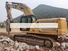 Nowy model używanych maszyn Caterpillar 345gc 45ton Cat Używane koparki