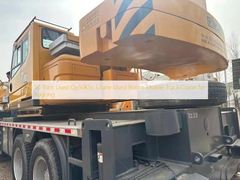50 ton Używany żuraw Qy50K5c Używany dźwig samojezdny z wysięgnikiem dla Xugong
