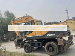 Używana koparka kołowa Hyundai 210W-9, produkcja koreańska, oryginalna koparka kołowa Hyundai 210, tania sprzedaż hurtowa