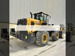 Używana ładowarka kołowa Shantui L55g 5 ton - solidna łyżka, niskie zużycie paliwa