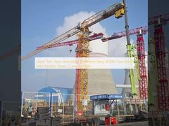 Sprzedany 1ton 3ton 5ton 6ton Zoomlion Sany XCMG Fast Erect Mini Mobile Tower Crane na sprzedaż