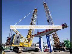 XCMG oficjalny 400 ton Xgc400 96m używany żuraw do sprzedaży