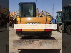 Dobra maszyna Chiny Marka Sany 55c 60c Mini Koparka Gąsienicowa Używana Mała Koparka 5 Ton 6 Ton Koparka używana