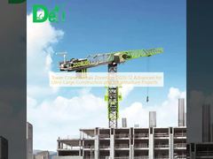 Tower Crane Rentals Zoomlion 7020-12 Advanced for Ultra-Large Construction and Infrastructure Projects