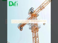 100 Meters Max Lifting Zoomlion 6013-6A Manipulator Tower Crane Low Maintenance Costs