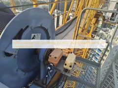 Łatwy montaż i demontaż Zoomlion 7020-12 Używany żuraw wieżowy Chiński dealer