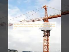 Gorąca Wyprzedaż Używana Wieża Dźwigowa Zoomlion Wysokiej Jakości w Dobrej Cenie do Budownictwa 7030 16 Ton z CE