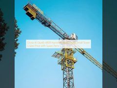 China 4t Qtz40 4808 Hammer-Head Topkit Small Tower Crane Price with Spare Parts