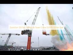 Zoomlion 120 Ton Luffing Jib Tower Crane D2500-120 for Sale