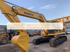 100% Oryginalna używana maszyna budowlana z Japonii Komatsu PC220 PC220-6 PC220-7 PC220-8 Hydrauliczna koparka gąsienicowa