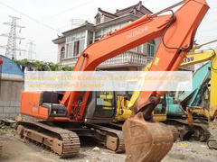 Używana koparka Hitachi Ex120-6 Używana koparka gąsienicowa Oryginalna japońska koparka używana