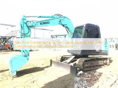 Niska cena Używana koparka gąsienicowa Kobelco Sk75sr na sprzedaż / Używana koparka hydrauliczna Kobelco Sk55