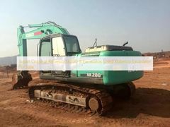 Japonia oryginalny koparz Kobelco Sk200-8, używany koparz Kobelco na sprzedaż