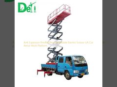 Anti Explosion 6m/8m/9m/11m Mobile Electric Scissor Lift Car Aerial Work Platform