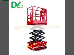 12m Crawler Self Propelled Automatic Scissor Lift Aerial Work Platform